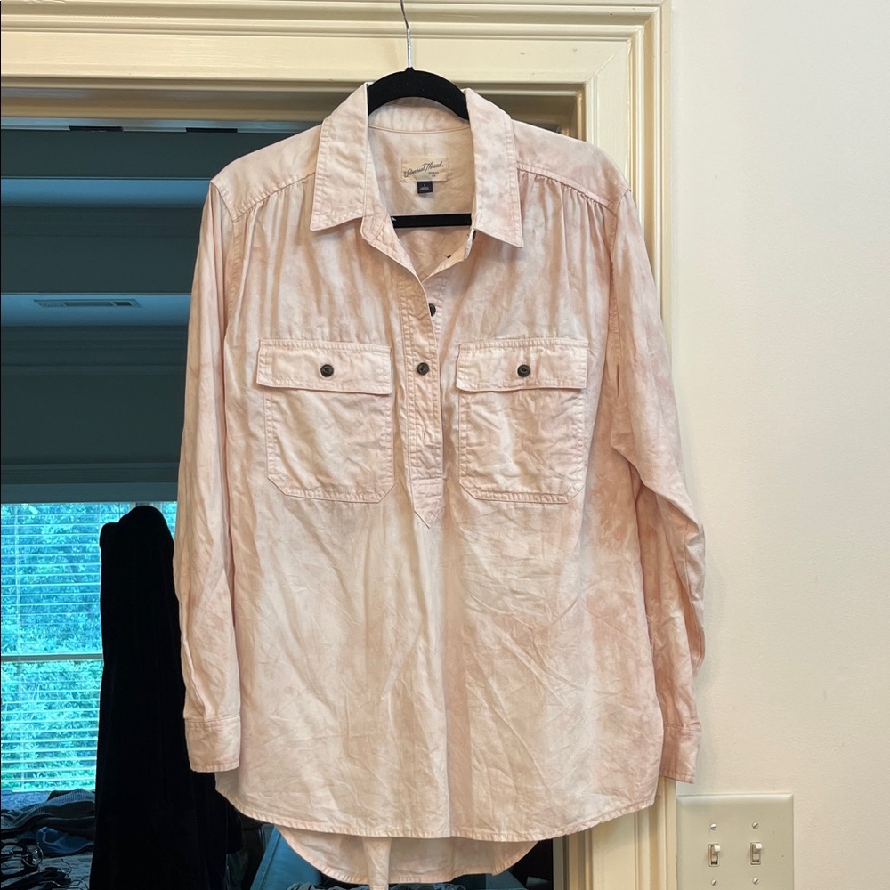 Universal Thread Pink Button Down Shirt